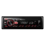 Rádio Automotivo Player Pioneer MVH-088UB Mp3 Usb Auxiliar Frontal 23Wx4
