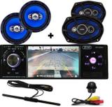 Rádio Mp5 Automotivo Bluetooth + Camera ré tartaruga + Falante 6 pol + 6x9 55w + Antena - Orion