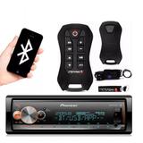 Radio Usb Pioneer Bluetooth Mvh-x300br + Controle Stetsom