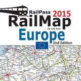 RailPass RailMap Europe 2015 - Solitaire contracts limited