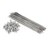 Raio de Inox para bike 263mm x 2.5 (Grosso) - Jogo com 36 raios - Gz spokes