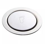 Ralo Click Inteligente redondo para Banheiro 10 cm Inox GH054 - Globalmix