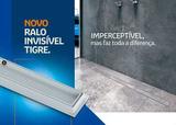 Ralo Linear Invisível 50cm Tigre Banheiros Sacada lavanderia