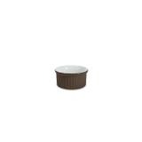 Ramequim de cerâmica mondoceram gourmet 8cm 100ml- chocolate