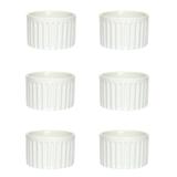 Ramequim De Porcelana 40ml Caixa Com 6 Pçs Primeira Linha - Desterro
