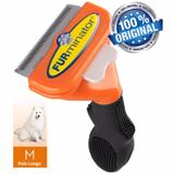 Rasqueadeira Furminator Cães De Pelo Longo Porte Médio