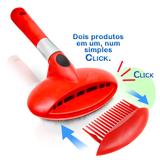 Rasqueadeira Silver c/ Pente Plast. Acoplado M-019 - Amfpet