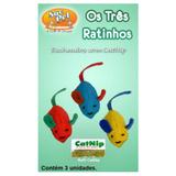 Ratinhos com Catnip - 3 unidades - São pet