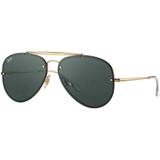 Ray-ban Blaze Aviator Rb3584n 905071 - Dourado/verde Clássico - Ray ban