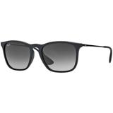Ray-ban Chris Rb4187l 622/8g 54 - Preto/cinza Gradiente - Ray ban