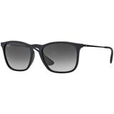 Ray-ban Chris Rb4187l 622/8g 54 - Preto/cinza Gradiente - Ray ban