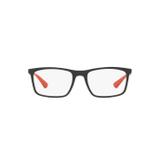 Ray-Ban Front Runner RX7134L 5196 Preto Fosco Lente Tam 53