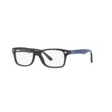 Ray-Ban Junior Kids Infanto Juvenil RY1531 3748 Preto Lente Tam 48