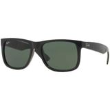 Ray-ban Justin Rb4165l 601/71 - Preto/verde Clássico - Ray ban