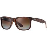 Ray-ban Justin Rb4165l 865/t5 - Tartaruga/marrom Gradiente Polarizado - Ray ban
