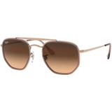 Ray-ban Marshal Ii Rb3648m 9069a5 52 - Bronze/marrom Gradiente - Ray ban