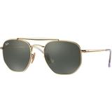 Ray-ban Marshal Rb3648 001 54 - Dourado/verde Clássico G-15 - Ray ban
