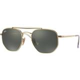 Ray-ban Marshal Rb3648 001 54 - Dourado/verde Clássico G-15 - Ray ban