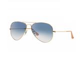 Ray Ban RB3025L 001/3F Aviador Gradiente Óculos de Sol 5,8 cm