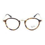 Ray Ban Round Fleck RB2447V 5494 Tartaruga Lente Tam 49 - Ray-ban