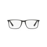 Ray-Ban RX7158L 5860 Cinza Lente Tam 56