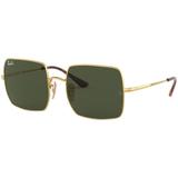 Ray-ban Square Rb1971 914731 54 - Dourado/verde Clássico G-15 - Ray ban