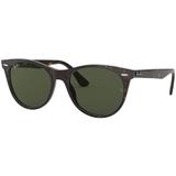 Ray-ban Wayfarer Ii Rb2185 902/31 55 - Havana/verde Clássico G-15 - Ray ban