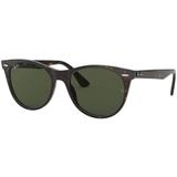 Ray-ban Wayfarer Ii Rb2185 902/31 55 - Havana/verde Clássico G-15 - Ray ban