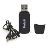 Receptor Bluetooth P2 Usb Adaptador Áudio Entrada Aux Carro - Kk