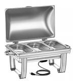 Rechaud 3 Cubas Inox 220V Tampa Basculante Tramontina 61045032