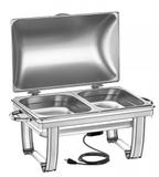 Rechaud banho-maria 127V Inox Tampa Tramontina 61045011