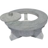 Rechaud Fogareiro De Pedra Sabão 20 Cm - Leônidas