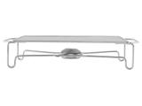 Rechaud Inox Brinox Retangular 3 Peças - Plátanos 1020/237