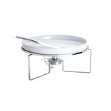 Rechaud P/Queijo Brie De Aço Inox C/Faca 27Cm - F9-8609 - Wolff