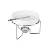 Rechaud para queijo brie em cerâmica Bon Gourmet 3 peças - Bongourmet