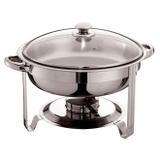 Rechaud Redondo 5L Com Tampa De Vidro Euro Home