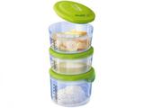 Recipiente para comida 3 peças Easy Meal Chicco