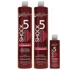 Reconstrutor Shock 5 Professional 3 Produtos - Semelle hair
