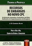 Recursos de Embargos no Novo CPC - Juruá