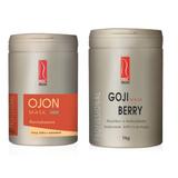 Red Iron Mascara Revitalizante Ojon 1kg + Red Iron Máscara Nutritiva Antioxidante Goji Berry 1kg