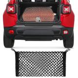 Rede Elástica para Porta Malas SUVs Universal Preta com Ganchos Plásticos - Cargonet