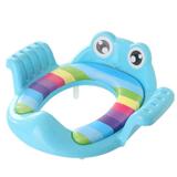 Redutor Assento Vaso Sanitário Infantil Portátil Acolchoado Azul - Magazine rm