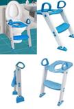 Redutor De Assento Com Escada Degrau Clingo Azul