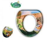 Redutor De Assento De Privada - Vaso Sanitário Almofadado - Fadas ThinkerBell - Disney - Gedex