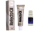 Refectocil 3.1 Castanho Claro 15ml + Oxidante Henafix 20ml Cílios Sobrancelhas Barba - Refectocil e henafix