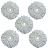 Refil Esfregão Para Spin Mop 360 Espremedor Centrífuga Com Pedal e Sem Pedal - Kit Com 5 Refil - Vendasshop utensílios limpeza