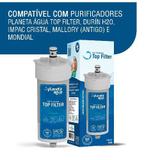 Refil Top Filter Compativel Com Durin H20, Impac Cristal, Mallory E Mondial - Planeta água