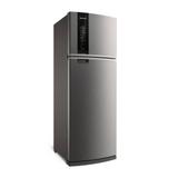 Refrigerador Brastemp Duplex FrostF Evox 478L 127V BRM59AK