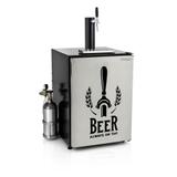 Refrigerador para Chopp Kegerator 170l GRKG-170ITA Kit Torneira Italiana Gelopar