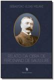 Relato da obra de ferdinand de saussure - Barra livros